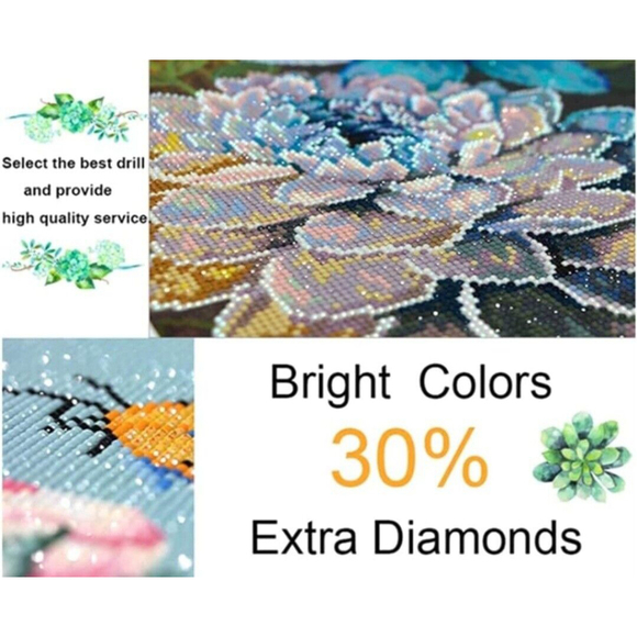 Christmas Diamond Painting Kits For Adults Bird Diamond Art Full Drill R… - Picture 5 of 7